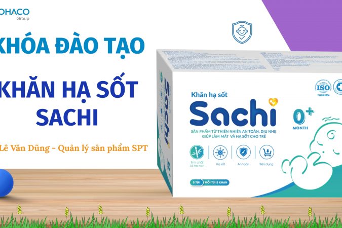 Khăn hạ sốt Sachi