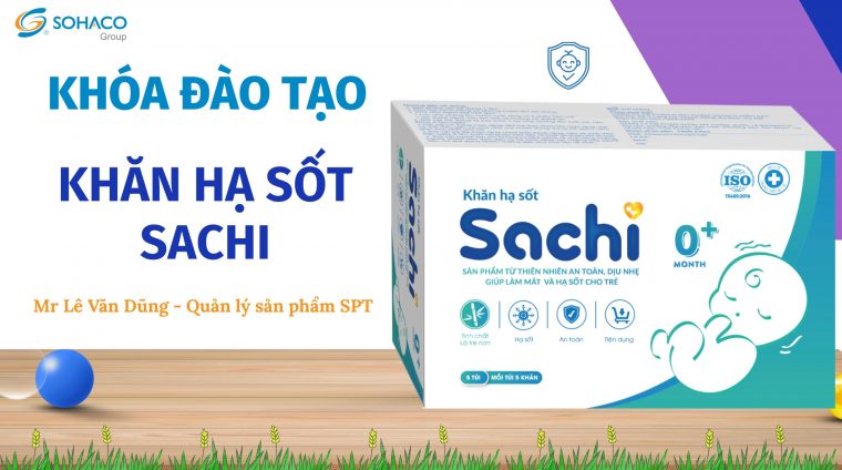 Khăn hạ sốt Sachi